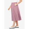 Woman Within Plus Size 7-Day Knit A-Line Skirt - 4 of 4