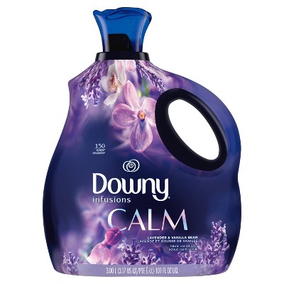 Downy Infusions Calm Liquid Fabric Softener - Lavender & Vanilla Scent - 101 fl oz
