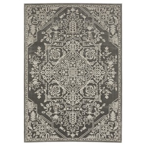 Oriental Weavers Intrigue INT12 Grey/Light Grey Indoor Area Rug - 3'10" x 5'5" - 1 of 4