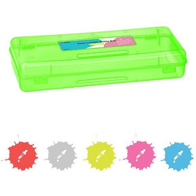 Buy Sterilite® Stackable Pencil Boxes With Snapping Lid Value Pack
