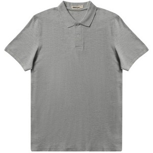 Whiskey and Oak Classic Fit Short Sleeve Polo Shirts for Men - 1 of 3