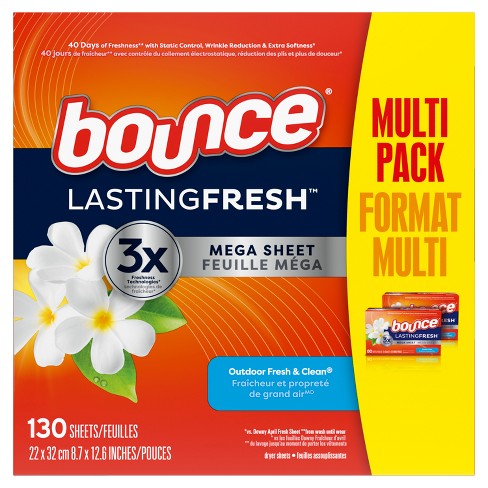 Bounce® Outdoor Fresh & Clean Mega Dryer Sheet, 180 ct - Harris Teeter