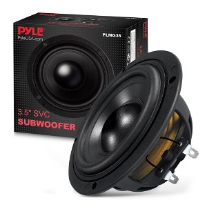 Pyle 3.5" High-Powered SVC Car Subwoofer with Grill - PLMG35 - 1 of 4