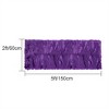 PiccoCasa Modern Bedroom Soft Fluffy Artificial Animal Wool Indoor Floor Mats 1 Pc - 3 of 4