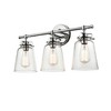 Millennium Lighting Amberose 3 - Light Vanity in  Chrome - 4 of 4