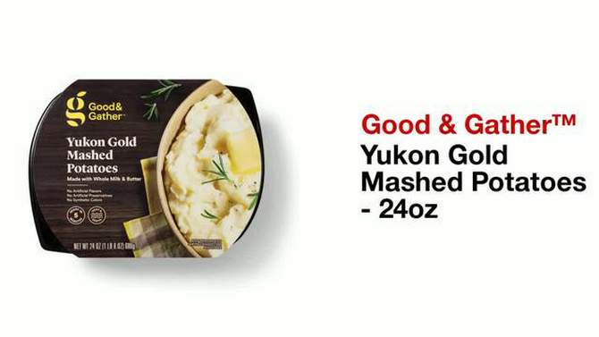 Yukon Gold Mashed Potatoes - 24oz - Good &#38; Gather&#8482;, 2 of 5, play video