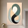 Art Remedy Earthworm in the glass bowl Contemporary Shapes Abstract Wall Art Unframed - 2 of 4