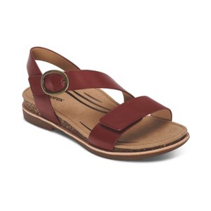 Aetrex Tamara Asymmetrical Quarter Strap Sandal - 1 of 4