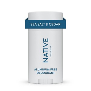 Native Deodorant - Sea Salt & Cedar - Aluminum Free - 2.65 oz - 1 of 4