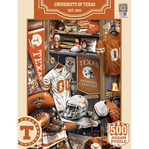 MasterPieces 500 Piece Puzzle - Texas Longhorns Locker Room - 15"x21" - 1 of 4