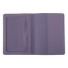 Unique Bargains Gold-stamped Airplane Pattern Passport Holder 1 Pc - 2 of 4