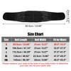 Unique Bargains Back Brace for Lower Back Pain Women Men Breathable Lumbar Support Belt for Ease Herniated Disc Scoliosis - 4 of 4
