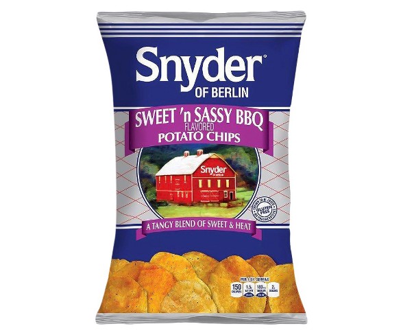 Snyder of Berlin&#174; Sweet 'n Sassy BBQ Potato Chips - 9.5oz