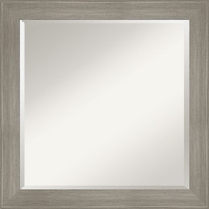Amanti Art Grand Narrow Beveled Framed Bathroom Vanity Wall Mirror - 1 of 4