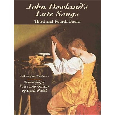 John Dowland's Lute Songs - (Dover Song Collections) (Paperback)