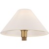 Possini Euro Design Possini Euro Conrad 11"H Brushed Champagne and Faux Wood Wall Sconce - 3 of 4