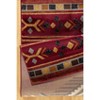 Vynxaria Tribes Southwest Area Rug - 2ft x 3ft Beige Frontier-Inspired Accent Rug - 3 of 4