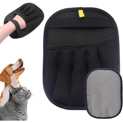 Pet Hair Remover Gloves, Static Removal Gloves for Pet Hair, Cat & Dog Hair Removal Tool for Pet Grooming