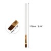 Unique Bargains Large Flat Mouth Nail Painting Brushes for Home DIY Gold Tone Clear White 1 Pc - 4 of 4