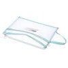 Unique Bargains Office Business A4 Nylon Document Pouch Mesh Zip Files Handle Bag with Name Tag - 3 of 4