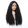 Jessie's Wig 28 Inch Curly 13*3.5 Synthetic Lace Wigs Jet Black 1 Pc/Pack - 4 of 4