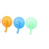 Unique Bargains Bathroom Plastic Shell Suction Cup Wall Hook Assorted Color 4 Pcs - image 2 of 4