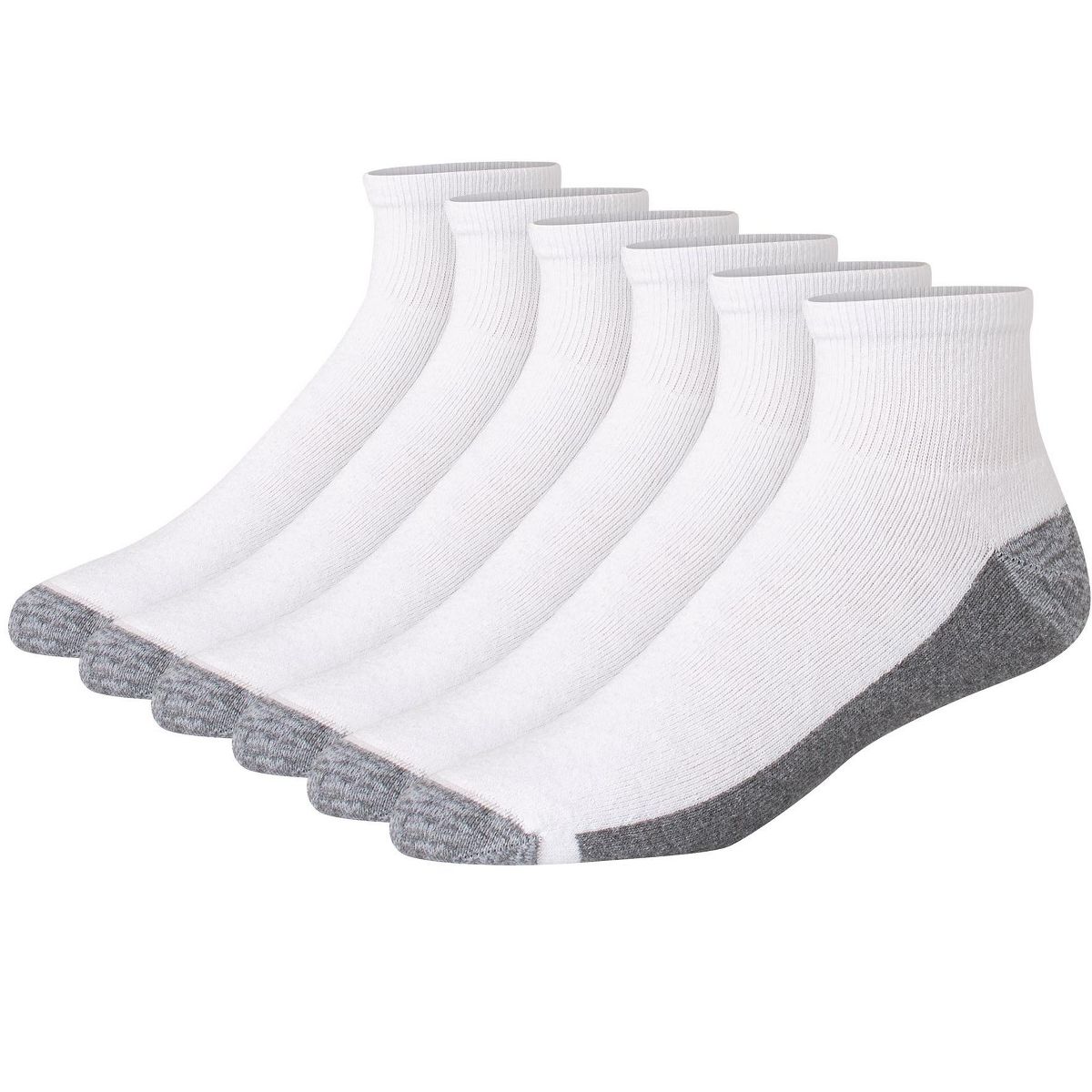 Hanes Double Tough Men's Ankle Socks, Max Cushion, 6-Pairs - thumbnail 8