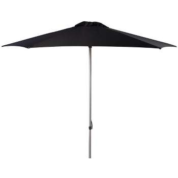 UV Resistant Hurst 9 Ft Easy Glide Market Patio Outdoor Umbrella   - Safavieh