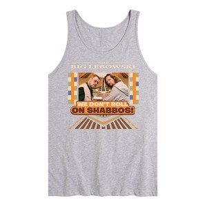 Men's - The Big Lebowski - We Don't Roll On Shabbos! Graphic Tank Top - 1 of 2