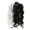 Unique Bargains Women Curly Human Synthetic Fibre Long Hair Wigs with Wig Cap - 4 of 4
