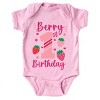 The Juniper Shop Berry 1st Birthday Baby Short Sleeve Bodysuit - 2 of 4