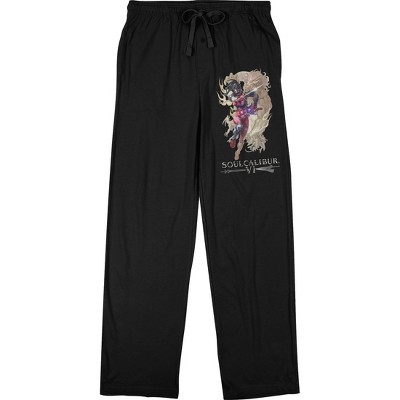 Soul Calibur 6 Taki With Demon Men’s Black Sleep Pajama Pants