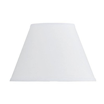Cal Lighting SH-1333 8-1/2-Inch Side Hardback Fabric Shade, Round