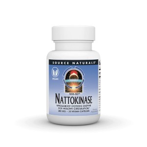 Nattokinase, NSK-SD 200 mg by Source Naturals, Inc.  -  30 VegCap - 1 of 3