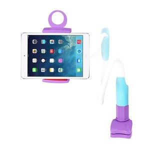 Reiko Universal Long Flexible Arms iPad / Tablet / Phone Holder In Purple - 1 of 4