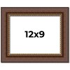 PosterPalooza | Photo Size Traditional Brown Picture Frame - UV Acrylic, Foam Board Backing, Hanging Hardware - 2 of 4