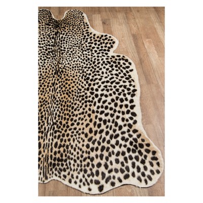 Erin Gates Multi Rectangular Faux Fur Area Rug