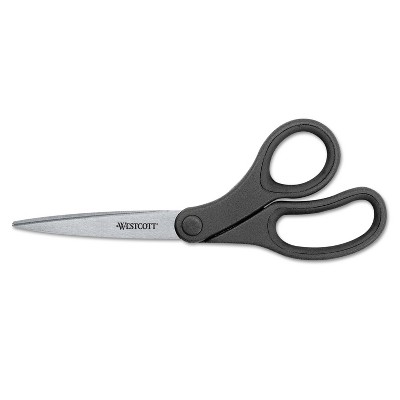 Westcott Kleenearth Recycled Scissors 8 Long Black 2/pack 15179 : Target