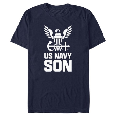 Men s United States Navy Official Eagle Logo Son T shirt Target