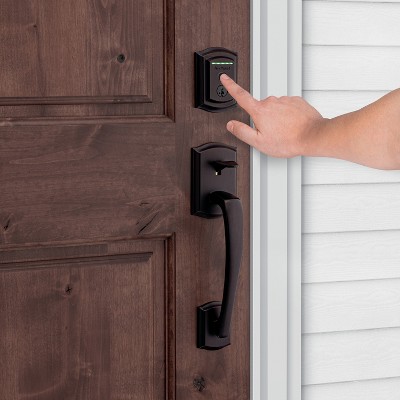 Venetian Bronze Wi-Fi Electronic Deadbolt with Touchscreen