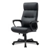 Alera Alera Oxnam Series High-Back Task Chair, Supports Up to 275 lbs, 17.56" to 21.38" Seat Height, Black Seat/Back, Black Base - 3 of 4