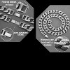 13MM Cuban Link Chain for Men - Iced Out Silver/Gold Plated, 8.5-24 Inch Hip Hop Jewelry with Box - 3 of 4