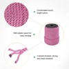 Unique Bargains Soft Polyester Twisted Silk Decorative Craft Cord Trim Cord Rope 22 Yards 1 Pc - 2 of 4