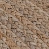 Maxax Jute Hand Braided Zigzag Stitch Natural Fibers Farmhouse Style Area Rug For Dining Room Living Room Kitchen, Off White/Natural - 3 of 3