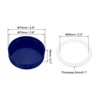 Unique Bargains Regular Mouth Plastic Mason Jar Lids with Silicone Sealing Ring 8 Pcs - 2 of 4