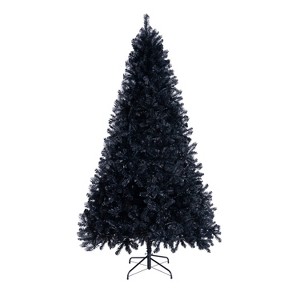 Home Imports Emporium Black Christmas Tree Prelit, Realistic Dusky Artificial Christmas Tree with Lights - 1 of 4