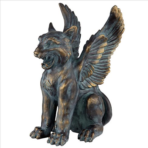 Design Toscano Caesar's Griffin Winged Lion Statue : Target