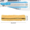 Unique Bargains Clean Scrubber Microfiber Replacement Heads for Window - 2 of 4