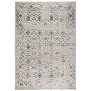 Alora Decor Swagger Medallion Floral Rectangle Rug Natural - 1 of 4