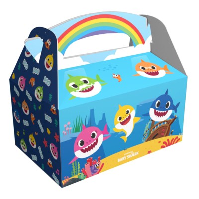 Birthday Express Baby Shark Empty Favor Box Kit - 4 Pack